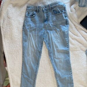 Aeropostale Light Wash Skinny Jeans